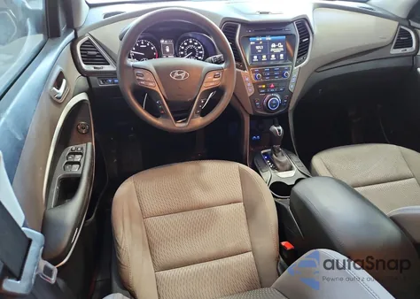 2017 Hyundai Santa Fe Se from USA, damaged, VIN KM8SM4HF1HU184684